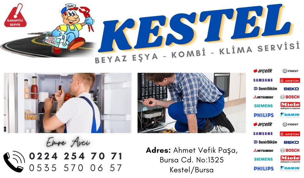 Kestel beyaz eşya servisi 